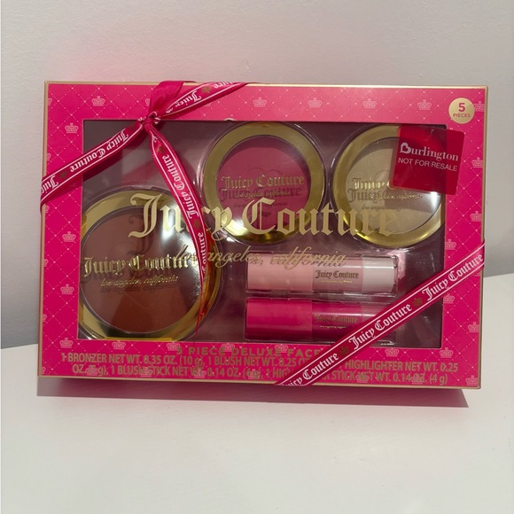 Juicy Couture 5 Piece Deluxe Face Makeup Set - Picture 1 of 4